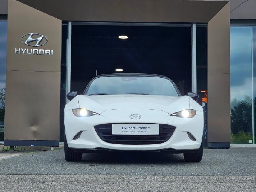 29000 : Hyundai Quimper - Iroise Automobiles - MAZDA MX-5 - MX-5 - Snowflake White Pearl Mica - Propulsion - Essence
