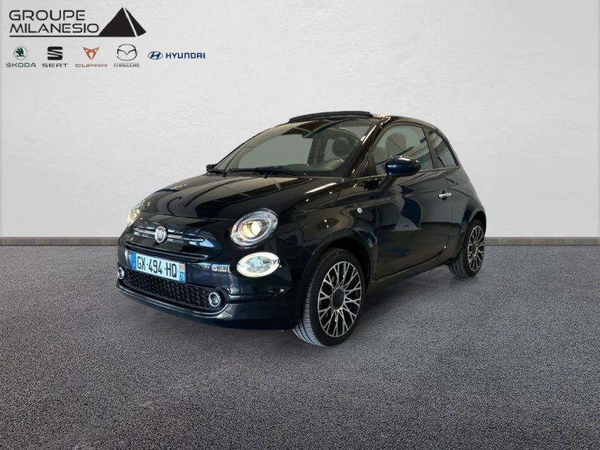 13290 : Hyundai Aix en Provence - Cap Milanesio - FIAT 500C  - 500 II - Noir - Boîte manuelle - Essence sans plomb