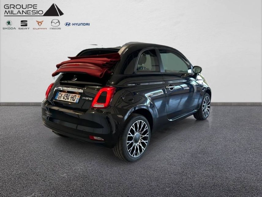 13290 : Hyundai Aix en Provence - Cap Milanesio - FIAT 500C  - 500 II - Noir - Boîte manuelle - Essence sans plomb