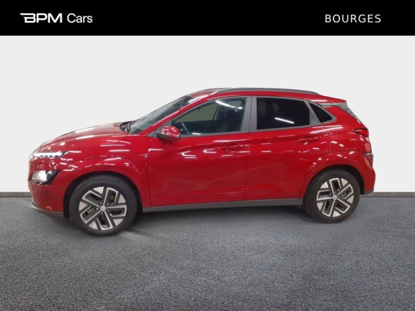 18230 : Hyundai Bourges - ELLIPSE Automobiles - HYUNDAI Kona - Kona - Sunset Red Métal - Traction - Electrique