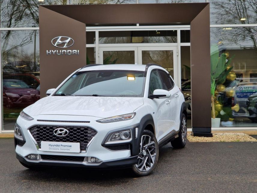 77240 : Hyundai Melun - CAP FOURNIER - HYUNDAI KONA HYBRID Creative - KONA - Blanc - Automate sequentiel - Essence / Courant électrique