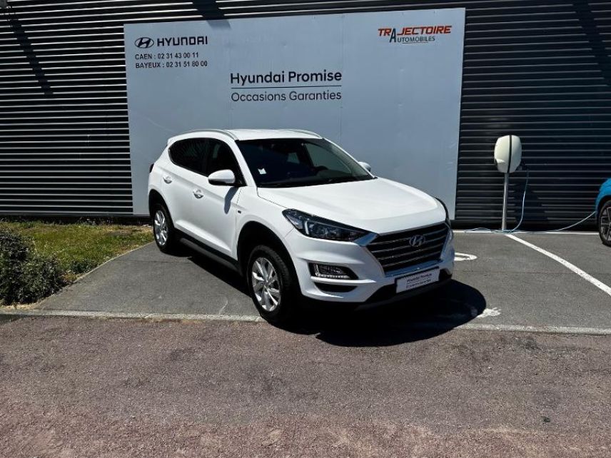 14112 : Hyundai Caen - Trajectoire Automobiles - HYUNDAI Tucson - Tucson - BLANC - Traction - Diesel/Micro-Hybride