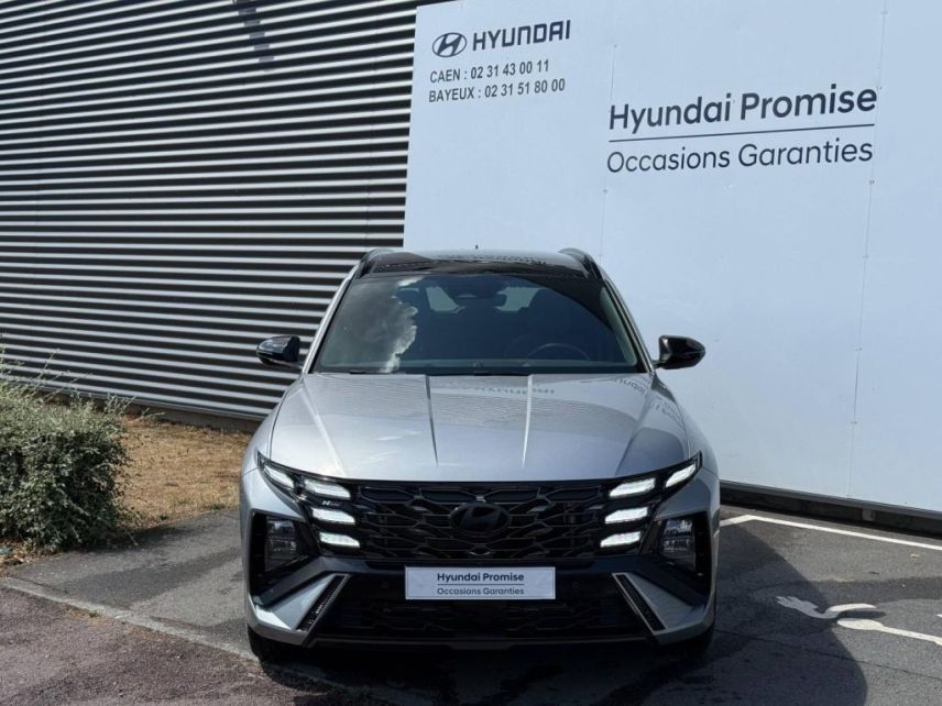 14100 : Hyundai Lisieux - Trajectoire Automobiles - HYUNDAI Tucson - Tucson - Shimmering Silver Métal - Traction - Hybride : Essence/Electrique