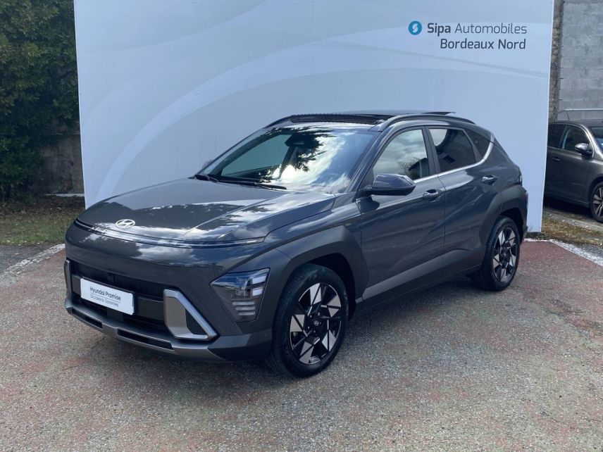 33110 : Hyundai Bordeaux Nord Le Bouscat - Sipa Automobiles - HYUNDAI KONA Executive - KONA II - NOIR - Automate sequentiel - Essence / Courant électrique