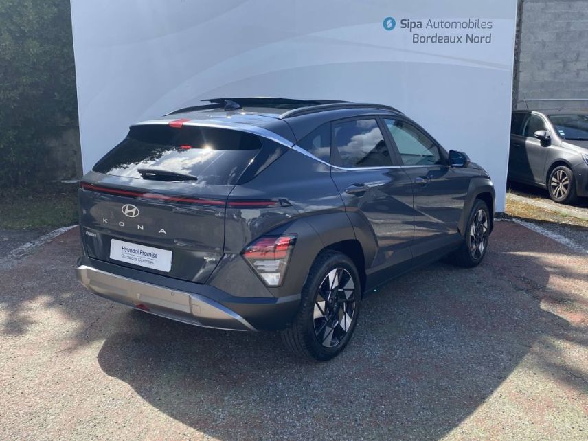 33110 : Hyundai Bordeaux Nord Le Bouscat - Sipa Automobiles - HYUNDAI KONA Executive - KONA II - NOIR - Automate sequentiel - Essence / Courant électrique