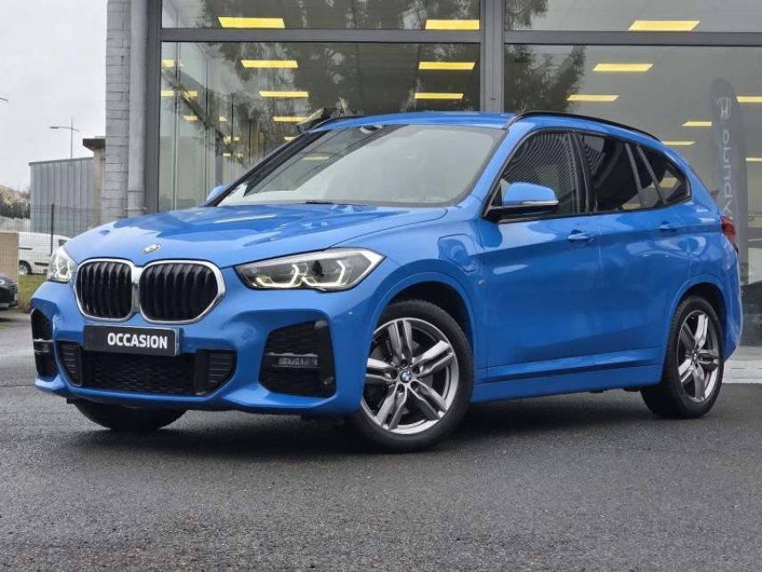 57200 : Hyundai Sarreguemines - Theobald Automobiles - BMW X1 - X1 - M Misano Blau - Transmission intégrale - Hybride rechargeable : Essence/Electrique