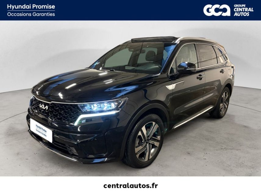69300 : Hyundai Lyon Nord - Groupe Central Autos - KIA SORENTO Premium - SORENTO IV - Noir - Boîte automatique - Essence / Courant électrique