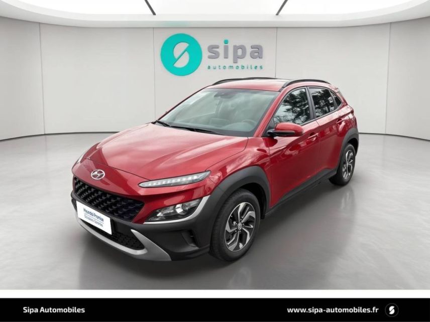 33140 : Hyundai Bordeaux Sud Villenave d'Ornon - Sipa Automobiles - HYUNDAI KONA HYBRID Intuitive - KONA - Rouge - Automate sequentiel - Essence / Courant électrique