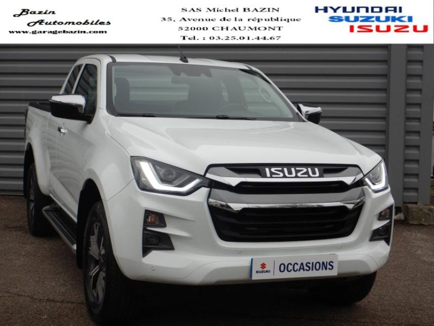 52000 : Hyundai Chaumont - Garage Michel Bazin - ISUZU D-Max - D-Max - Spash White - Transmission intégrale enclenc - Diesel