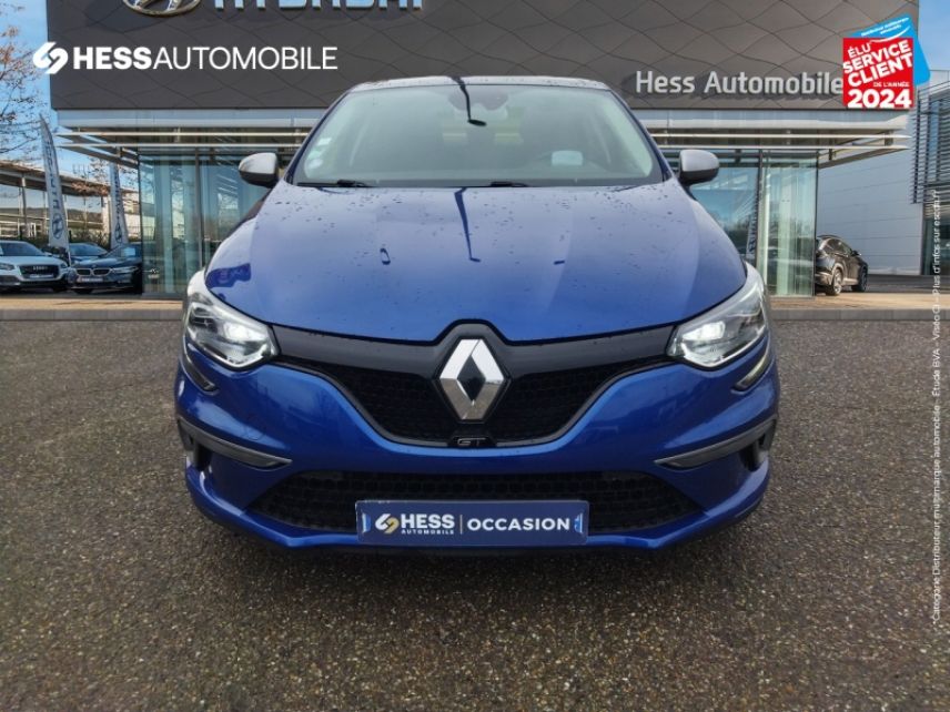 67800 : Hyundai Strasbourg - HESS Automobile - RENAULT Megane - Megane - Bleu Iron - Traction - Essence