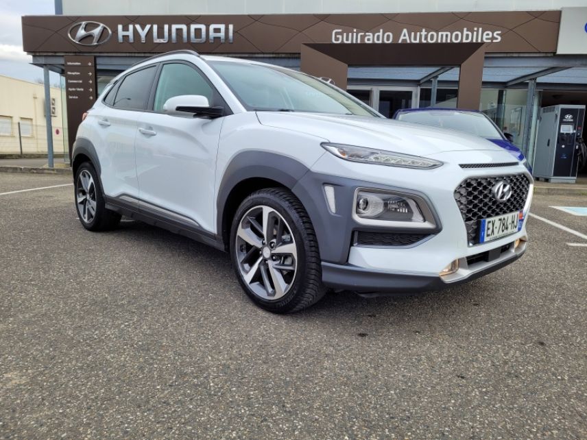 82005 : Hyundai Montauban - Pierre Guirado Automobiles - HYUNDAI Kona - Kona - Chalk White Métal - Traction - Essence