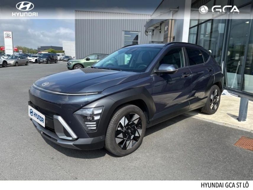 50000 : Hyundai Saint-Lô - GCA - HYUNDAI Kona - Kona - Cyber Gray métallisé - Traction - Hybride : Essence/Electrique