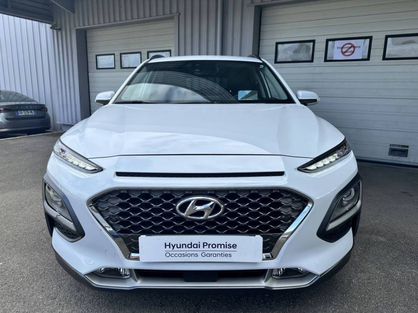 21000 : Hyundai Dijon - Privilège Automobiles - HYUNDAI KONA HYBRID Executive - KONA - BLANC - Automate sequentiel - Essence / Courant électrique