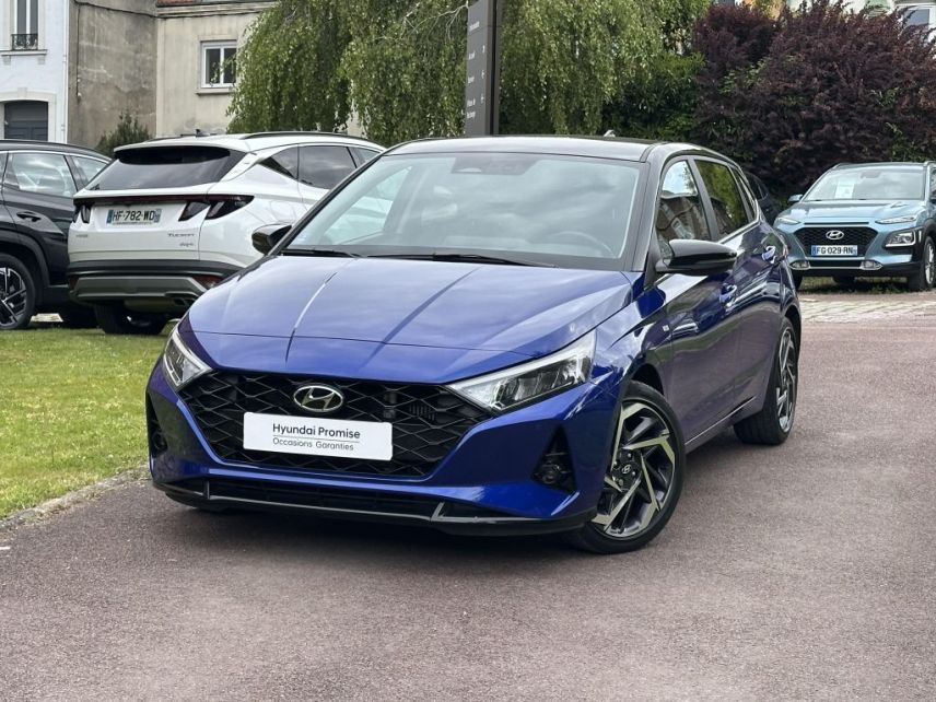 62360 : Hyundai Boulogne-sur-Mer - Garage Du Château - HYUNDAI i20 Executive - i20 III - Bleu - Automate sequentiel - Essence sans plomb