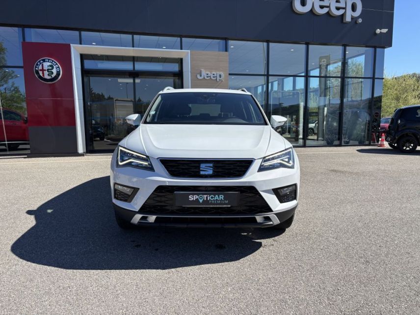 04100 : Hyundai Manosque - Pedinielli - SEAT ATECA Xcellence - ATECA - Blanc - Boîte manuelle - Essence sans plomb