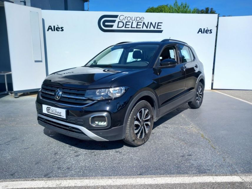 30100 : Hyundai Alès - Auto Hall - VOLKSWAGEN T-CROSS Active - T-CROSS - Noir - Automate sequentiel - Essence sans plomb