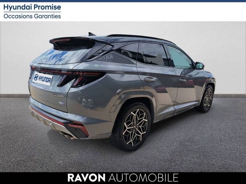 42100 : Hyundai Saint-Etienne - Ravon Automobile - HYUNDAI TUCSON N Line Executive - TUCSON IV - Gris - Automate sequentiel - Diesel