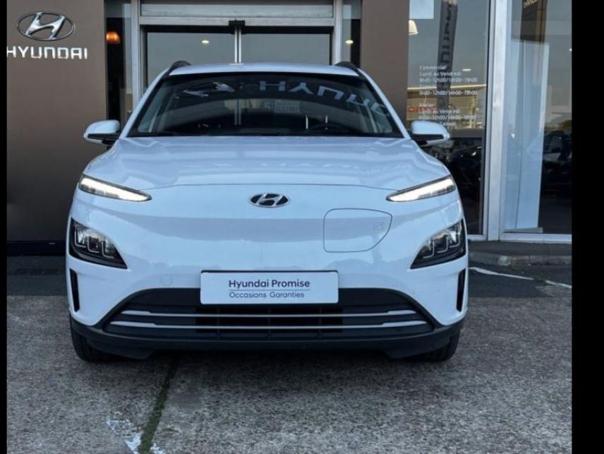 72100 : Hyundai Le Mans - GCA LE MANS - HYUNDAI Kona - Kona - Serenity White Métal - Traction - Electrique