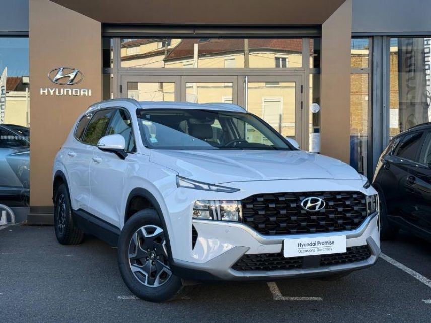 95100 : Hyundai Argenteuil - BNA - HYUNDAI Santa Fe - Santa Fe - Glacier White Métal - Traction - Hybride : Essence/Electrique