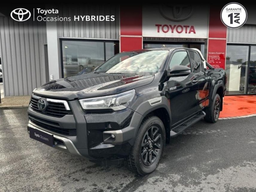 50000 : Hyundai Saint-Lô - GCA - TOYOTA Hilux - Hilux - Noir Attitude métallisé - Transmission intégrale enclenc - Diesel