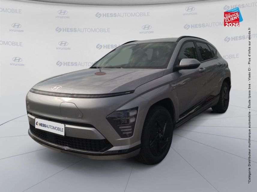 51100 : Hyundai Reims - HESS Automobile - HYUNDAI Kona - Kona - Shimmering Silver Métal - Traction - Electrique