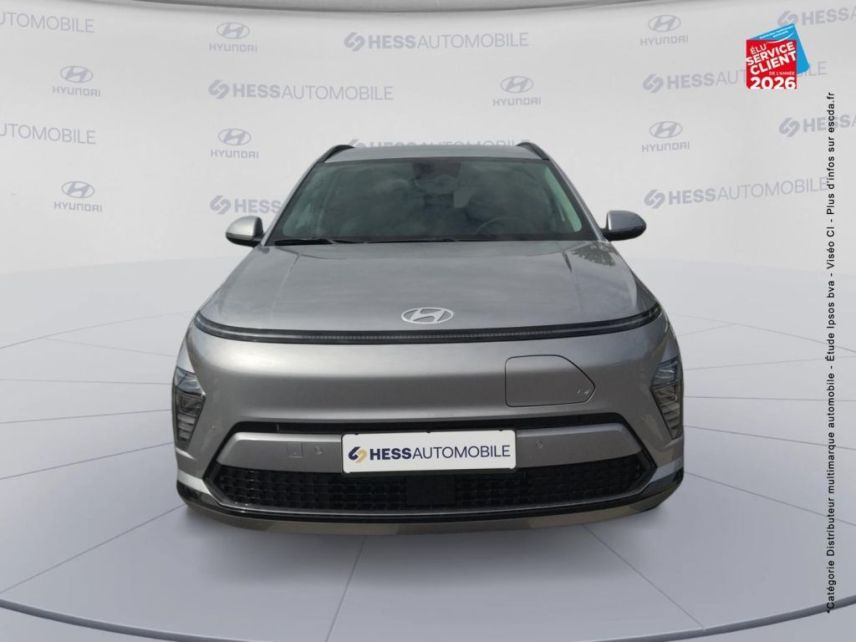 51100 : Hyundai Reims - HESS Automobile - HYUNDAI Kona - Kona - Shimmering Silver Métal - Traction - Electrique