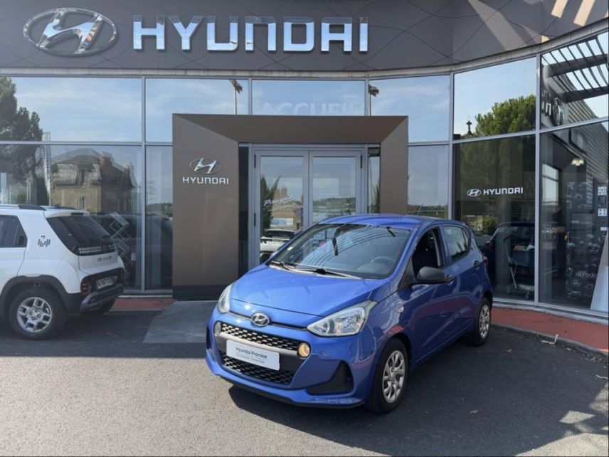 19100 : Hyundai Brive-la-Gaillarde - Garage Pouget - HYUNDAI i10 - i10 - Champion Blue - Traction - Essence