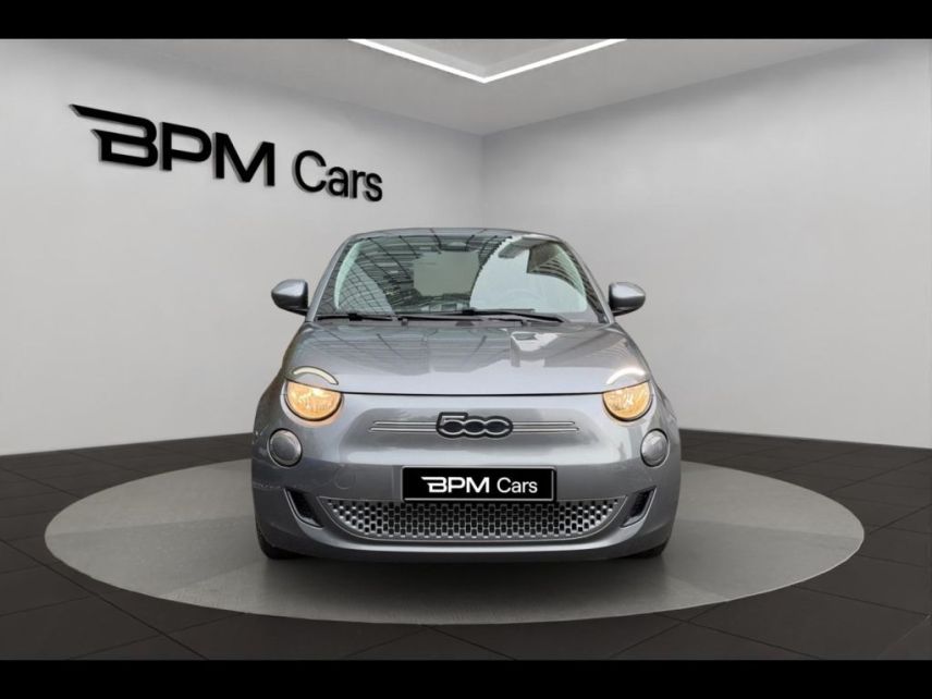 92250 : Hyundai La Garenne-Colombes - BPM Cars - FIAT 500 - 500 - Mineral Grey métal - Traction - Electrique