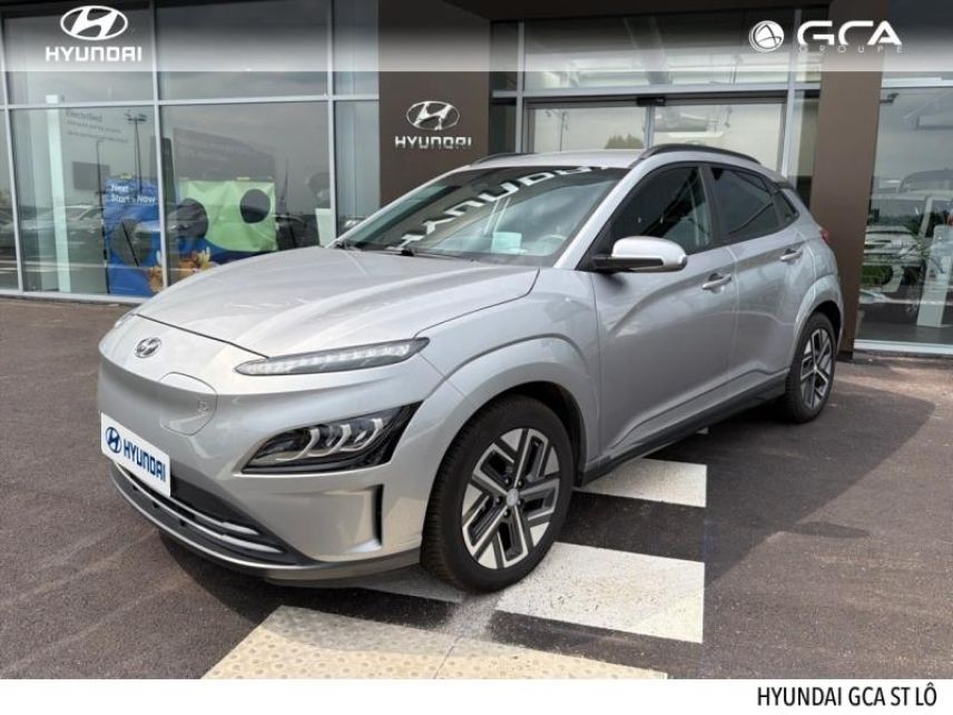 50000 : Hyundai Saint-Lô - GCA - HYUNDAI Kona - Kona - Shimmering Silver Métal - Traction - Electrique