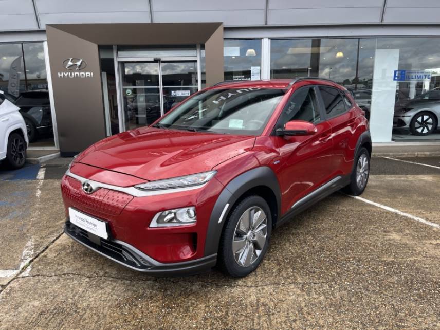 72100 : Hyundai Le Mans - Planet Auto - HYUNDAI Kona - Kona - Sunset Red Métal - Traction - Electrique