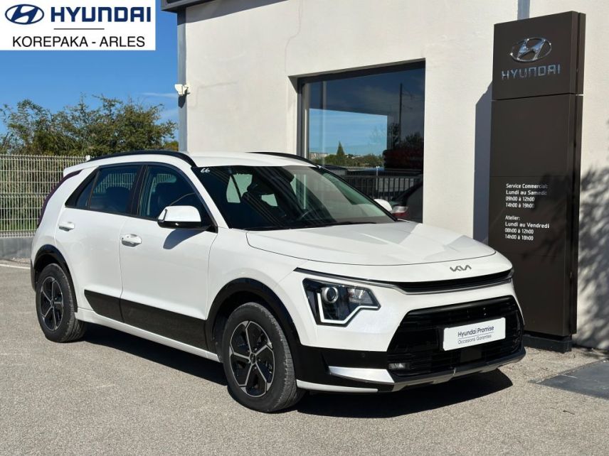 13200 : HYUNDAI Arles - Lexa Automobile - KIA NIRO Active - NIRO II - Blanc - Automate sequentiel - Essence / Courant électrique