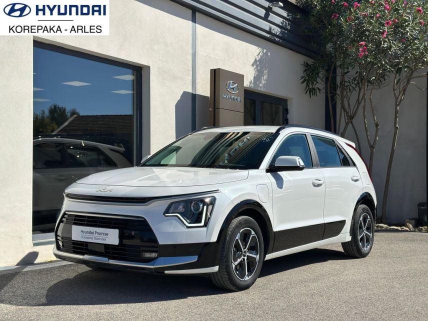 13200 : HYUNDAI Arles - Lexa Automobile - KIA NIRO Active - NIRO II - Blanc - Automate sequentiel - Essence / Courant électrique