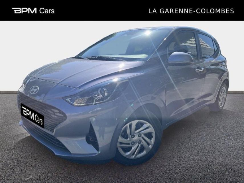 92250 : Hyundai La Garenne-Colombes - BPM Cars - HYUNDAI i10 - i10 - Meta Blue Métal - Traction - Essence