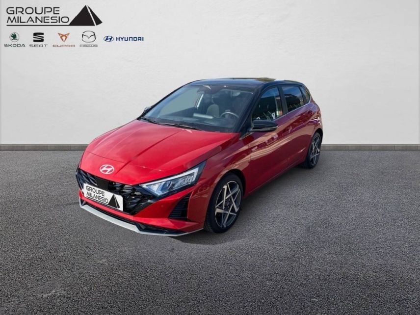 13300 : Hyundai Salon de Provence - Cap Milanesio - HYUNDAI i20 Executive - i20 III - DRAGON RED / PHANTOM BLACK  - Automate sequentiel - Essence sans plomb