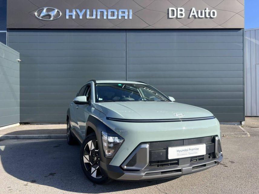 21300 : Hyundai Dijon - Privilège Automobiles - HYUNDAI KONA Creative - KONA II - Vert - Automate sequentiel - Essence / Courant électrique