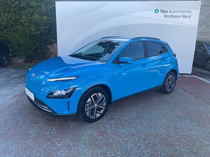 33110 : Hyundai Bordeaux Nord Le Bouscat - Sipa Automobiles - HYUNDAI KONA ELECTRIC Intuitive - KONA - BLEU CLAIR - Automate à fonct. Continu - Courant électrique