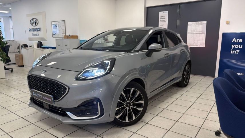 95500 : Hyundai Gonesse - ABVV - FORD PUMA ST-Line Vignale - PUMA II - Gris - Boîte automatique - Essence sans plomb