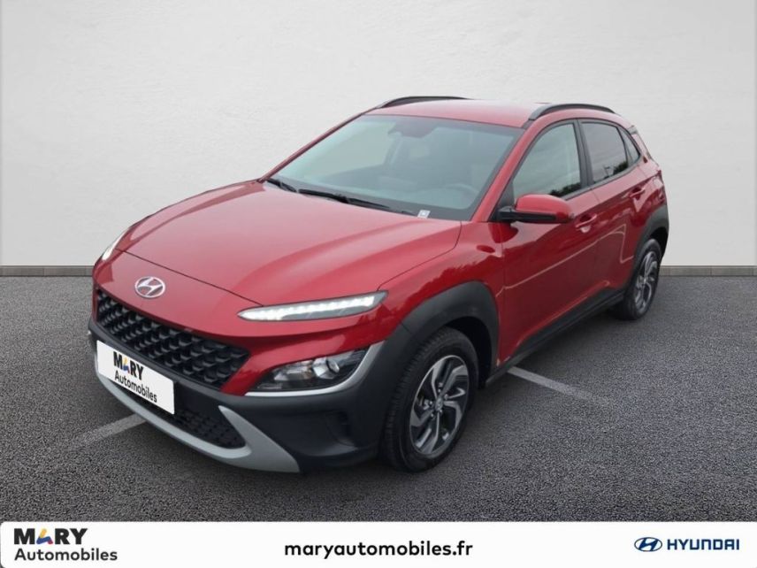 02100 : Hyundai Saint-Quentin - Mary Automobiles - HYUNDAI KONA HYBRID Intuitive - KONA - PULSE RED - Automate sequentiel - Essence / Courant électrique