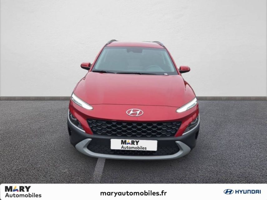 02100 : Hyundai Saint-Quentin - Mary Automobiles - HYUNDAI KONA HYBRID Intuitive - KONA - PULSE RED - Automate sequentiel - Essence / Courant électrique