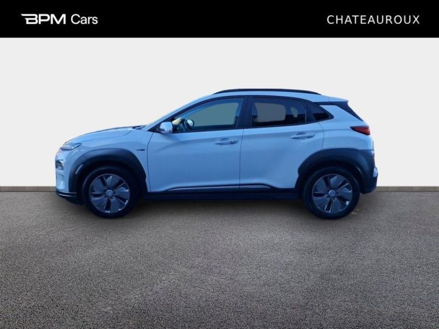 36000 : Hyundai Châteauroux - BPM Cars - HYUNDAI Kona - Kona - Chalk White Métal - Traction - Electrique