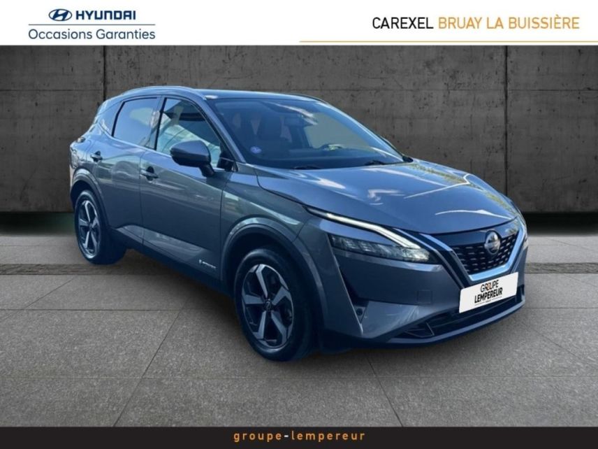 62700 : Hyundai Bruay-La-Buissière - Groupe Lempereur - NISSAN Qashqai - Qashqai - Gris Squale Métallisé - Traction - Hybride : Essence/Electrique