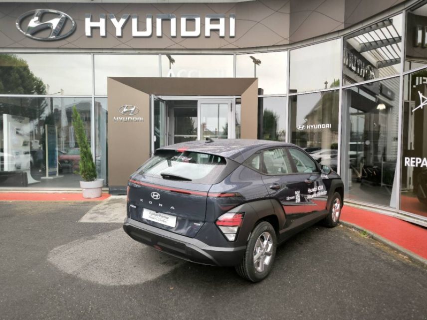 19100 : Hyundai Brive-la-Gaillarde - Garage Pouget - HYUNDAI Kona - Kona - Denim Blue perlé métallisé - Traction - Hybride : Essence/Electrique