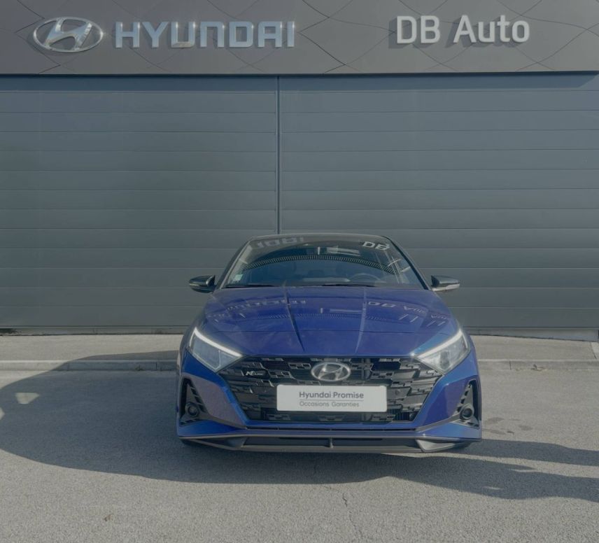 21300 : Hyundai Dijon - Privilège Automobiles - HYUNDAI i20 N Line Michel Vaillant - i20 III - Bleu - Automate sequentiel - Essence sans plomb