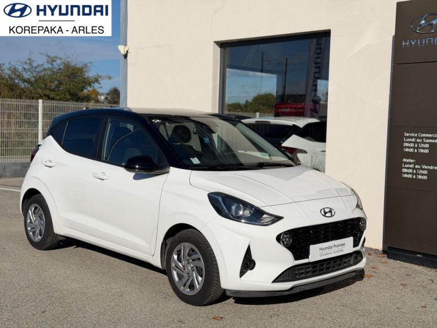 13200 : HYUNDAI Arles - Lexa Automobile - HYUNDAI i10 Creative - i10 III - Blanc - Boîte manuelle - Essence sans plomb