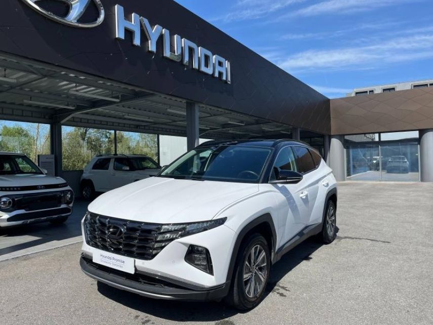 64100 : Hyundai Bayonne - Oceanic Auto - HYUNDAI Tucson - Tucson - Polar White - Traction - Hybride : Essence/Electrique