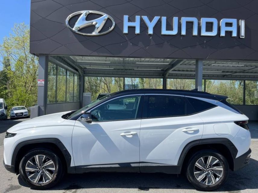 64100 : Hyundai Bayonne - Oceanic Auto - HYUNDAI Tucson - Tucson - Polar White - Traction - Hybride : Essence/Electrique