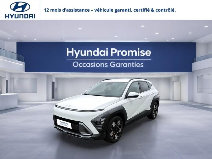 29200 : Hyundai Brest - Iroise Automobiles - HYUNDAI Kona - Kona - Atlas White - Traction - Hybride : Essence/Electrique