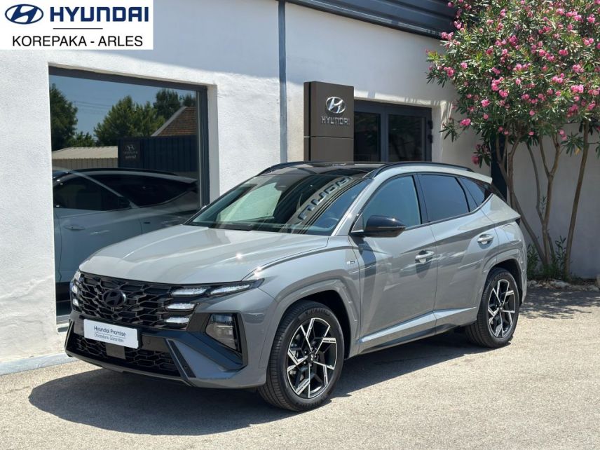 13200 : HYUNDAI Arles - Lexa Automobile - HYUNDAI TUCSON N Line Executive - TUCSON IV - Gris - Boîte automatique - Essence / Courant électrique