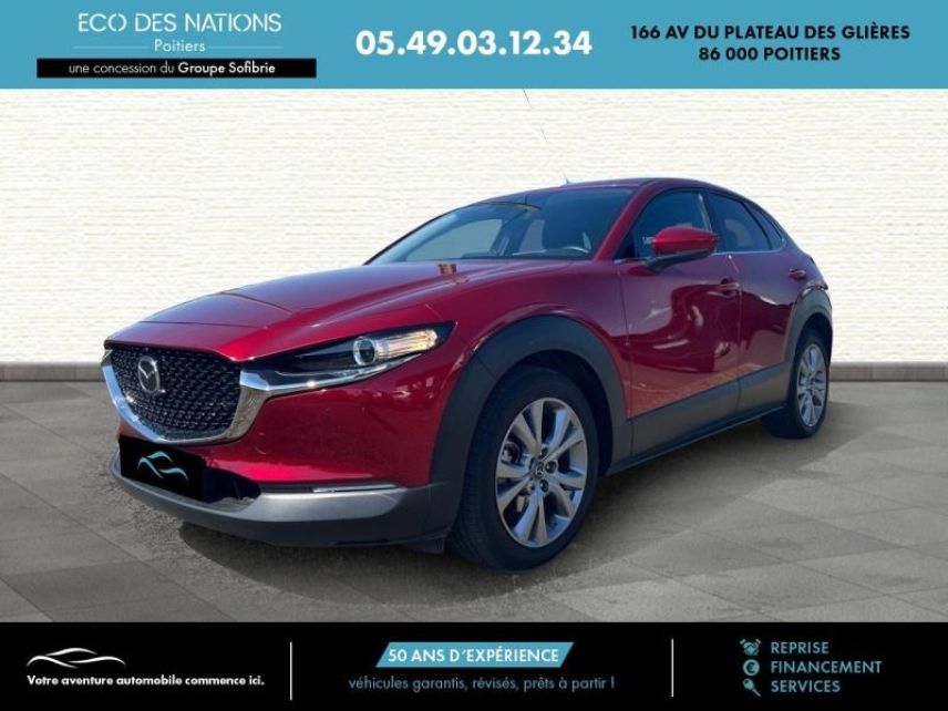 86000 : Hyundai Poitiers - Eco des Nations - MAZDA CX-30 - CX-30 - Rouge - Traction - Essence/Micro-Hybride