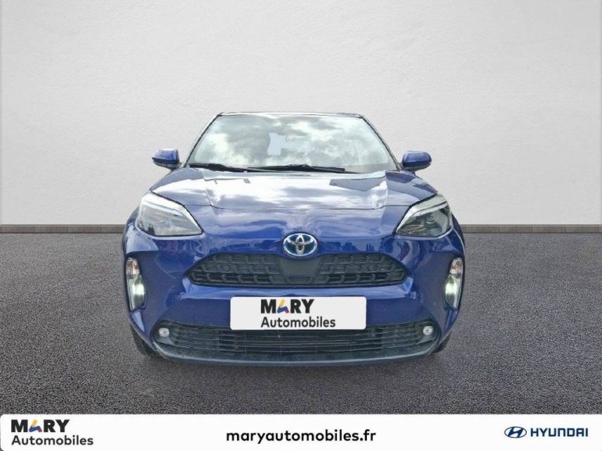 60880 : Hyundai Compiègne - Groupe Mary - TOYOTA YARIS CROSS PRO HYBRIDE MY21 Dynamic Business + Programme Beyond Zero Academy - YARIS CROSS - Bleu - Automate à fonct. Continu - Essence / Courant électrique